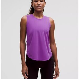 Lululemon split hem running tank